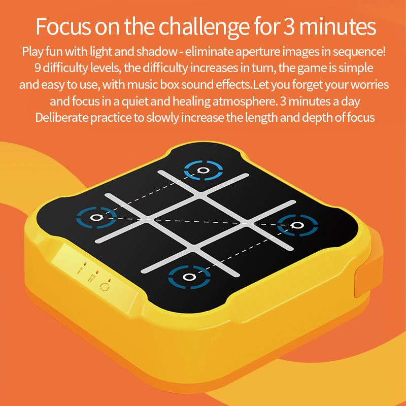 3 in 1 Electronic Tic Tac Toe Game, Handheld Digital Tic Tac Toe Bolt Game with Silent Mode, Portable Educational Toy Gift for Kids & Adults