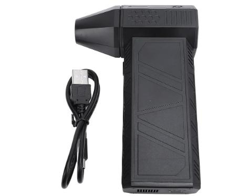 140000 Rpm-Integrated Vacuuming and Blowing in One Multi-Functional Fan for Car, Indoor, Computer Keyboard and Outdoor Use; 3 Adjustable Wind Power, Type-Charging for Blowing and Vacuuming, Yard Cleanup, Pet Hair