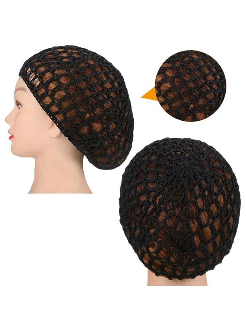 Solid Color Hollow Out Design Net Hats, Casual Elastic Hair Cap for Women, Fashionable Hair Net Accessories for Daily Wear
