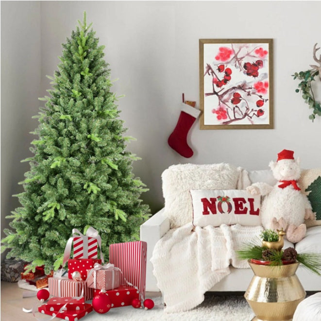 6ft Artificial Green Christmas Tree with 1339 PVC Hard Needle Tips
