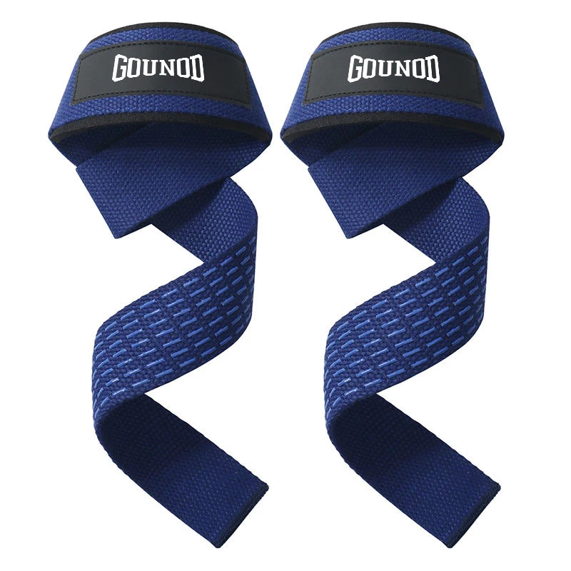 Weightlifting Wrist Straps Strength Training Adjustable Non-Slip Gym Fitness Lifting Strap Wrist Support Grip Band