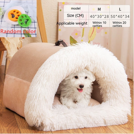 Portable Autumn And Winter Warm Dog Nest Moisture