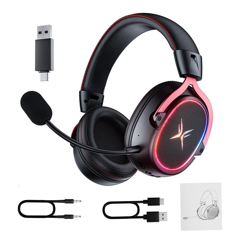 TAGRY TRONICX K3 Gaming Headset Version 5.3, 7.1 Surround Sound, 50Mm Drivers, Low Latency ENC Microphone for PC PS4 PS5 for PC Laptop Headphone Audio