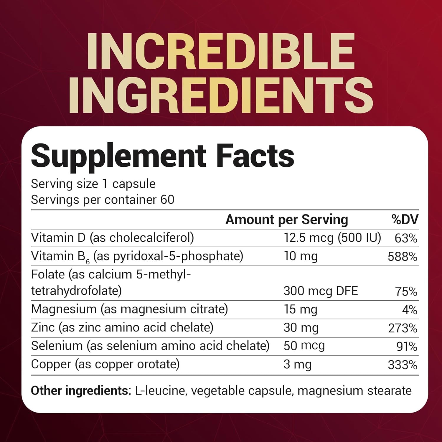 Dr EricBerg’s zinc supplement for testosterone