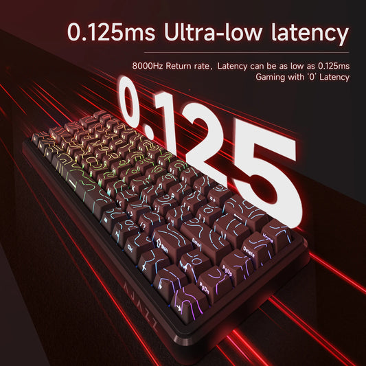 AJAZZ AK680 MAX 60% Mechanical Keyboard HE Hall Effect RGB Wired/Wireless