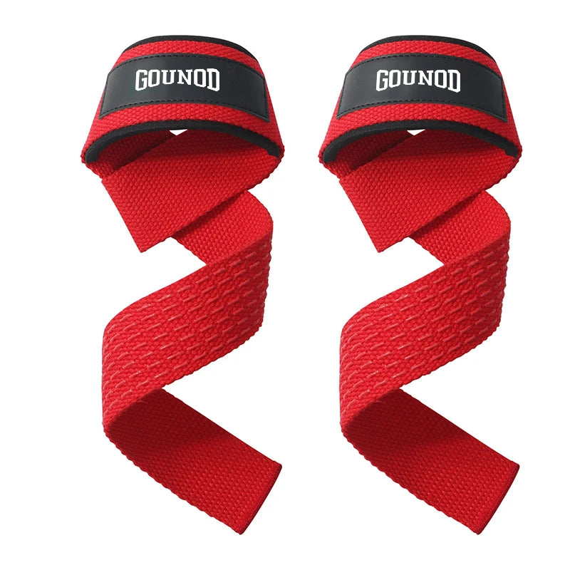 Weightlifting Wrist Straps Strength Training Adjustable Non-Slip Gym Fitness Lifting Strap Wrist Support Grip Band