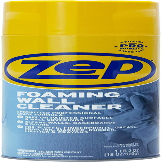 ZUFWC18 Foaming Wall Cleaner, 18 Oz, Clear