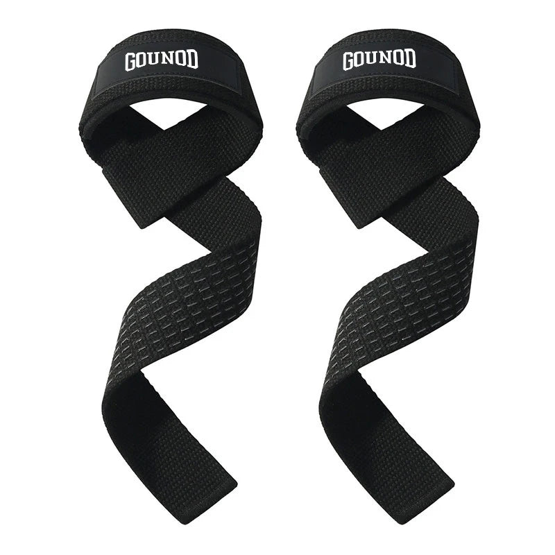 Weightlifting Wrist Straps Strength Training Adjustable Non-Slip Gym Fitness Lifting Strap Wrist Support Grip Band