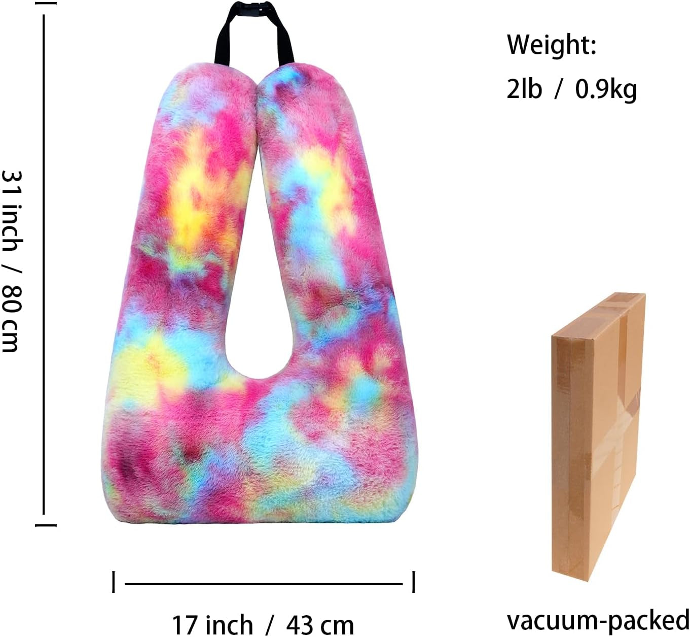 Car Pillow - Soft Adult and Child Car Sleeping Neck Head Support H-Shape Travel Pillow Cushion Car Seat Safety