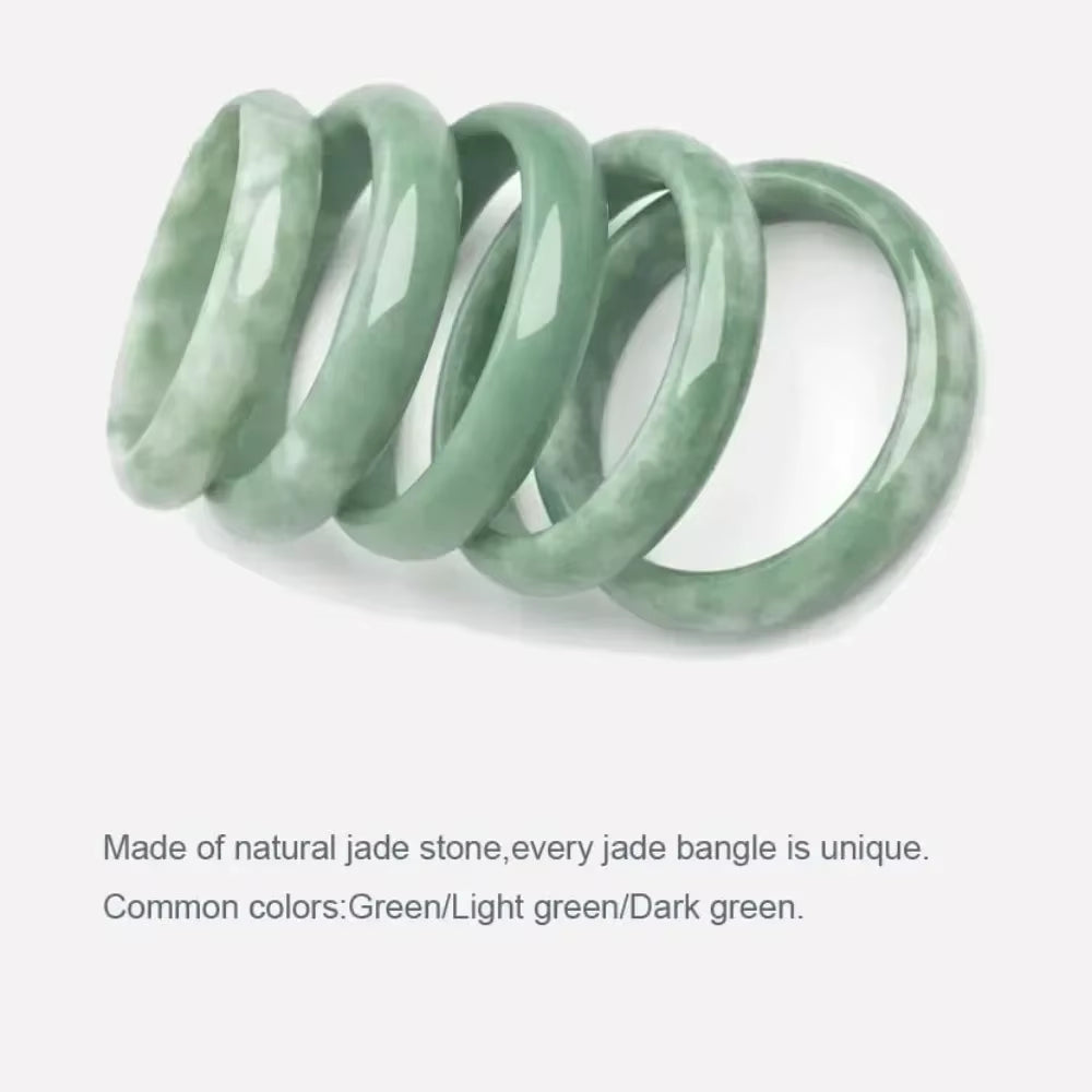 Elegant jade bracelets for women in gift box