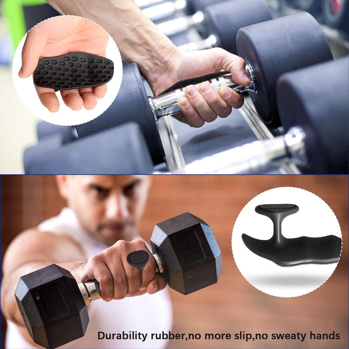 Weight lifting straps with ergonomic non-slip design for gym training