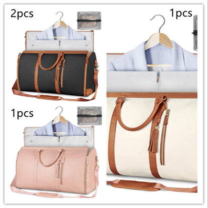 Large Capacity Travel Duffle Bag – Women’s Handbag & Folding Suit Bag