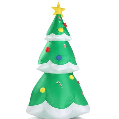 6.9 FT Inflatable Christmas Tree With LED Lights