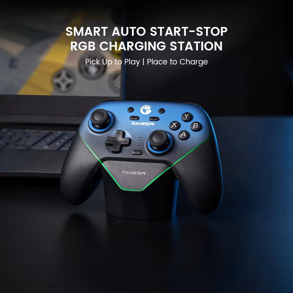 Gamesir Super Nova Wireless Switch Controller with Charging Station,  Effect Joystick for PC Nintendo Switch 2 Android Phone