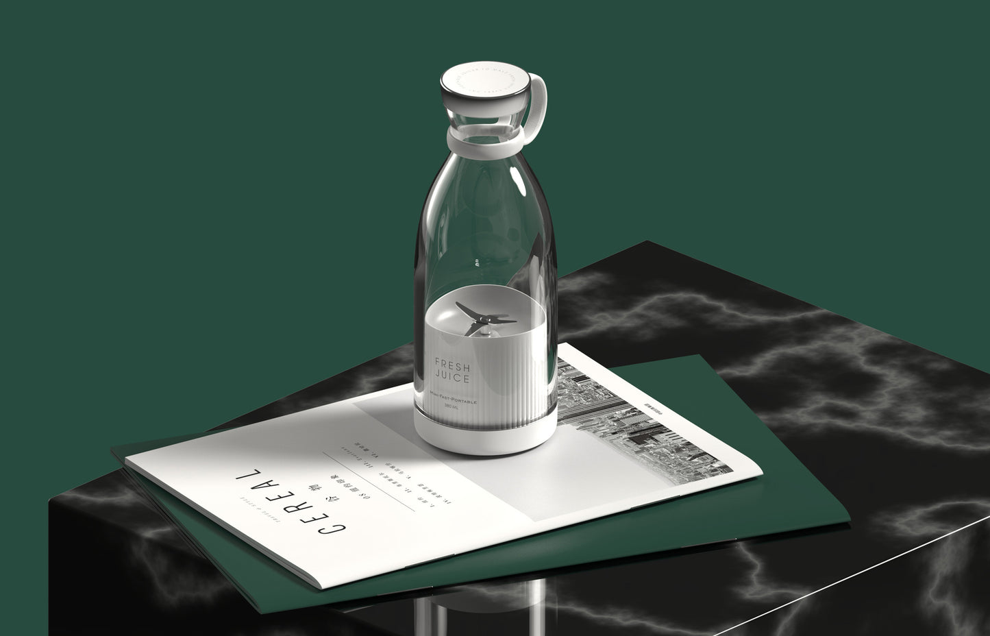 350ML Portable Electric Juicer USB Rechargeable Blender Cup