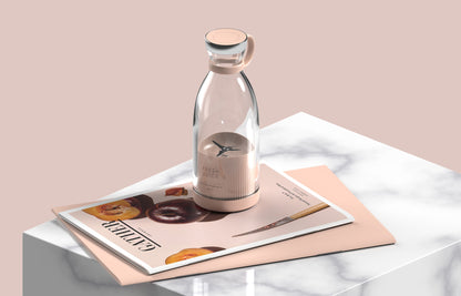 350ML Portable Electric Juicer USB Rechargeable Blender Cup