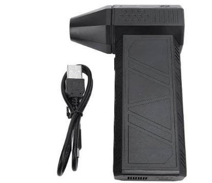 140000 Rpm-Integrated Vacuuming and Blowing in One Multi-Functional Fan for Car, Indoor, Computer Keyboard and Outdoor Use; 3 Adjustable Wind Power, Type-Charging for Blowing and Vacuuming, Yard Cleanup, Pet Hair