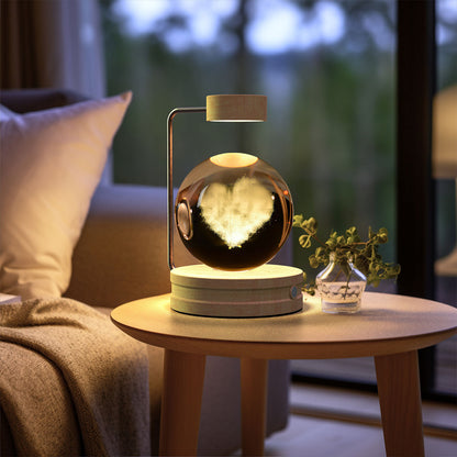 Cosmic Dinosaur Crystal Night Light – USB Bedside Lamp Gift