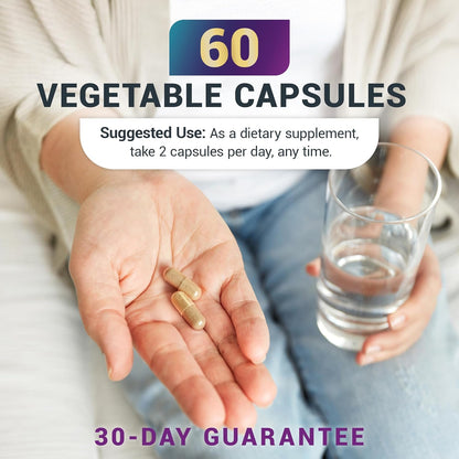 Dr. Berg DIM Supplement Estrogen Balance - Original Estrogen Supplement for Women with Diindolylmethane for Menstrual Symptoms & Menopause Relief & Black Pepper for Enhanced Absorption - 60 Capsules