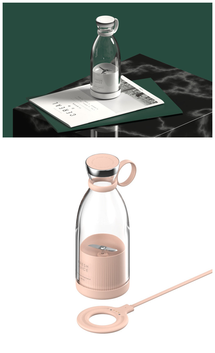 350ML Portable Electric Juicer USB Rechargeable Blender Cup