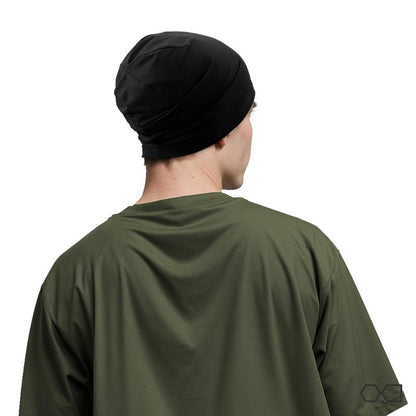 Longlong Breathable Skull Cap Men Do-Rag Lightweight Sweat Wicking Hat Head Wrap under Helmet Liner for Motorcycle Running Bandana Cycling