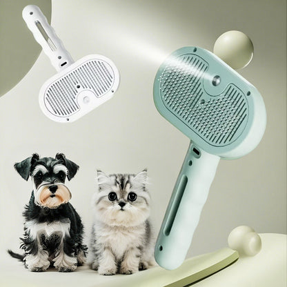 Pet Spray Hair Comb Water Mist Grooming Brush for Cats & Dogs