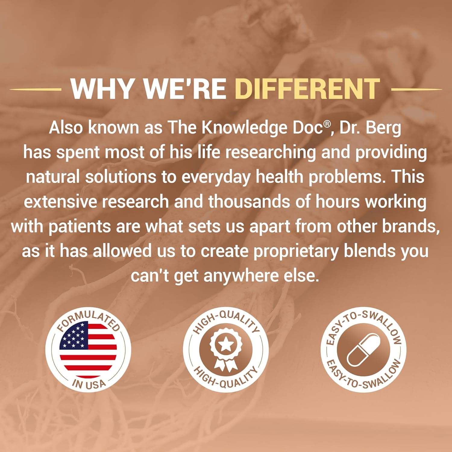 Dr. Berg All-In-One Vitamins for Hair, Skin, & Nails - Advanced Formula with Biotin, Saw Palmetto, DHT Blocker, & Trace Minerals - 90 Veg Capsules