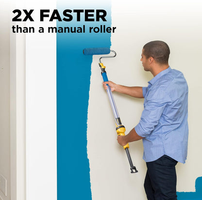 Spraytech 2419329 Paintstick EZ Roller Paint Roller, Long Handle Extension Roller for Painting Interior Walls and Ceilings
