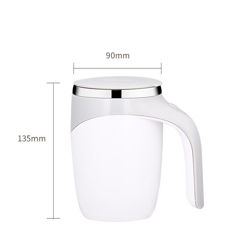 Rechargeable Automatic Stirring Coffee Cup – Magnetic Milkshake Mixer