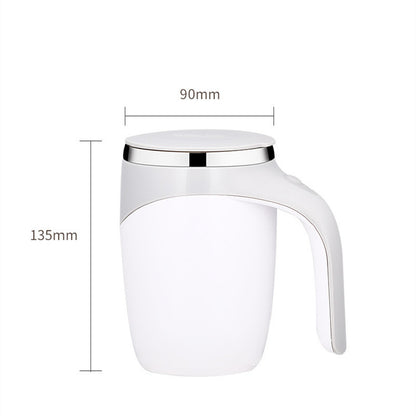 Rechargeable Automatic Stirring Coffee Cup – Magnetic Milkshake Mixer