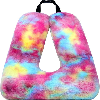 Car Pillow - Soft Adult and Child Car Sleeping Neck Head Support H-Shape Travel Pillow Cushion Car Seat Safety