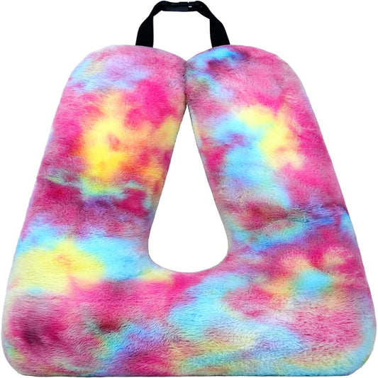 Car Pillow - Soft Adult and Child Car Sleeping Neck Head Support H-Shape Travel Pillow Cushion Car Seat Safety