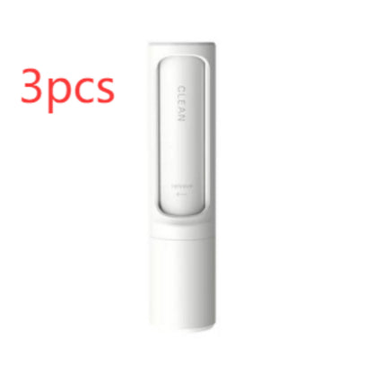 2-in-1 Reusable Pet Hair Remover Brush Self-Cleaning Lint Roller