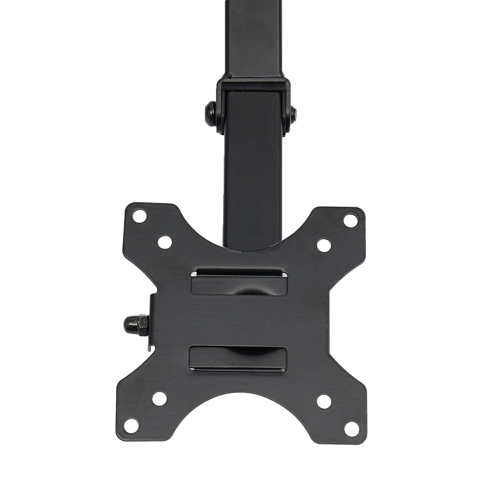 Quad LCD Monitor Desk Mount Stand Heavy Duty Fully Adjustable 4 Screens Upto 27"