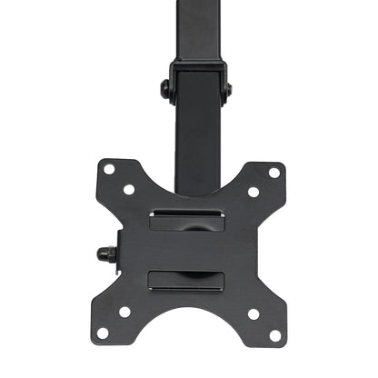 Quad LCD Monitor Desk Mount Stand Heavy Duty Fully Adjustable 4 Screens Upto 27"