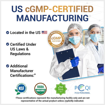 Dr. Berg Maximum Strength 4-In-1 Chelated Magnesium Glycinate with Clean, Potent & Pure Ingredients | 4X Lab-Tested & Verified | USA Formulated Magnesium Supplement Capsules | 150 Capsules