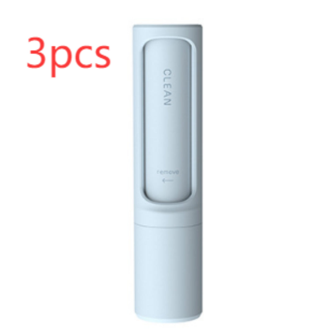 2-in-1 Reusable Pet Hair Remover Brush Self-Cleaning Lint Roller