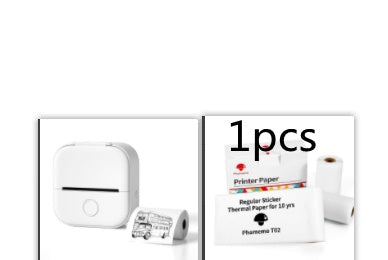 Portable Mini Thermal Label Printer Bluetooth-Compatible Inkless Photo Printer