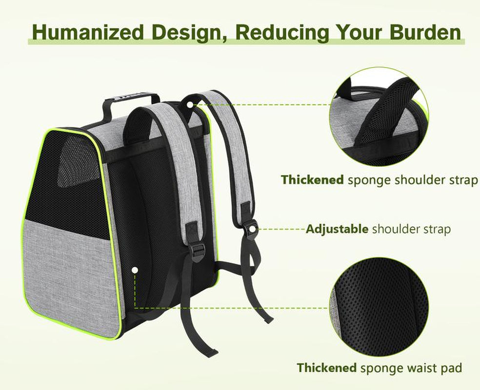 Trapezoidal Cat Carrier Pet Backpack #Cozyvibes #Petlife