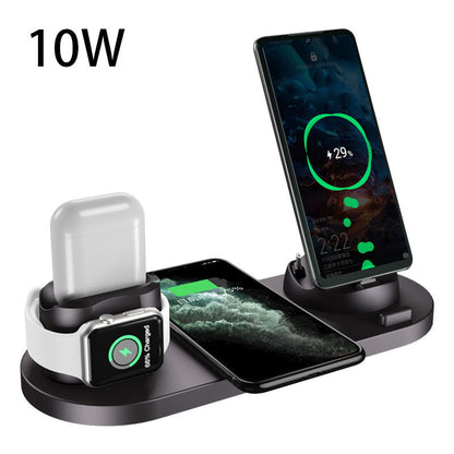 6-in-1 Wireless Charging Station – Fast Charger Dock for iPhone