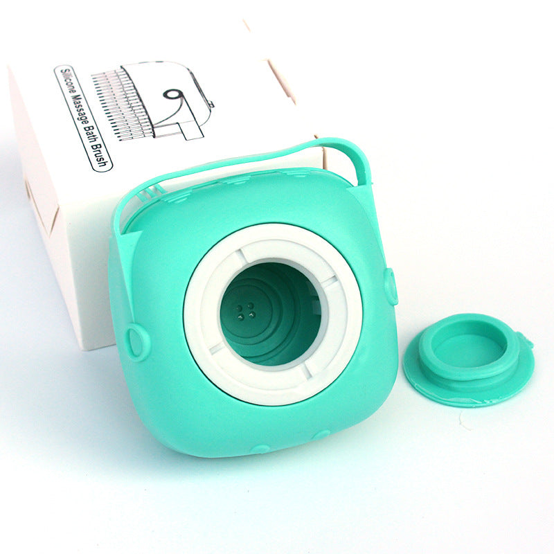 Silicone Dog Bath Massage Gloves Shampoo Brush Grooming Tool