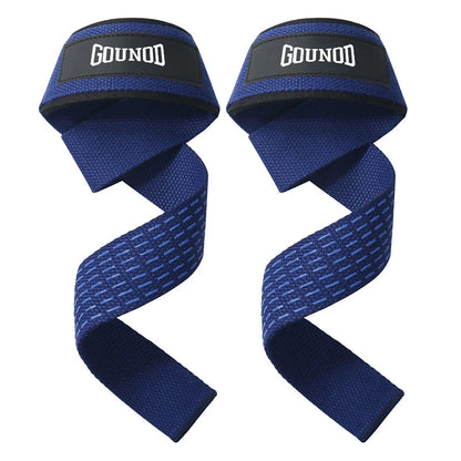 Weightlifting Wrist Straps Strength Training Adjustable Non-Slip Gym Fitness Lifting Strap Wrist Support Grip Band