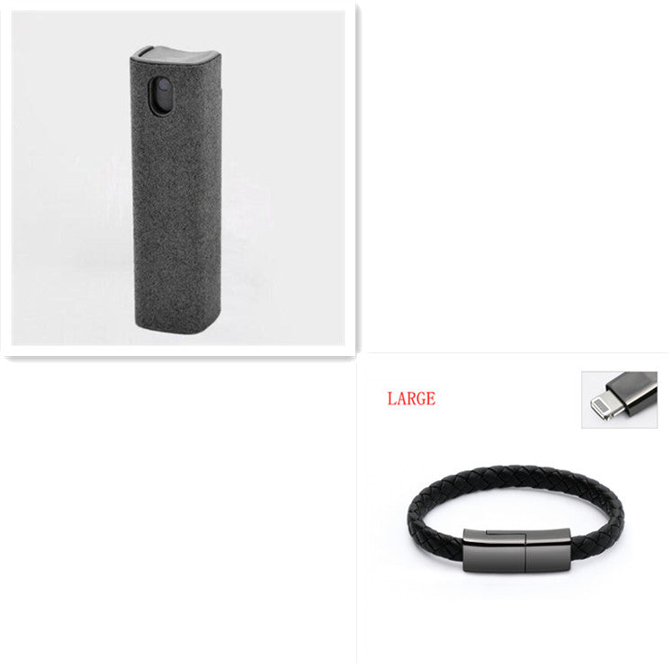 2-in-1 Phone & Computer Screen Cleaner Kit with Microfiber Cloth