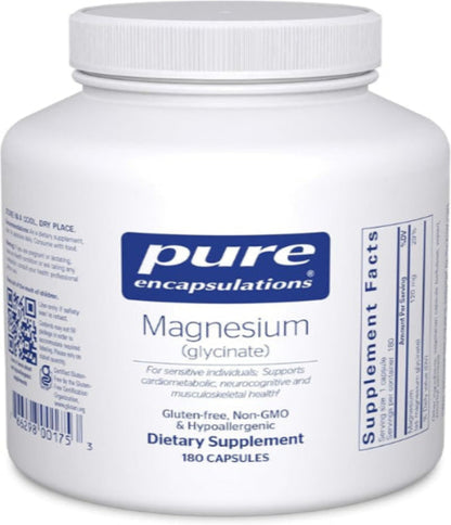 Pure Encapsulation Magnesium Glycinate Supplement