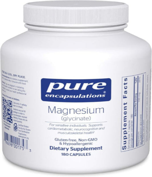 Pure Encapsulation Magnesium Glycinate Supplement