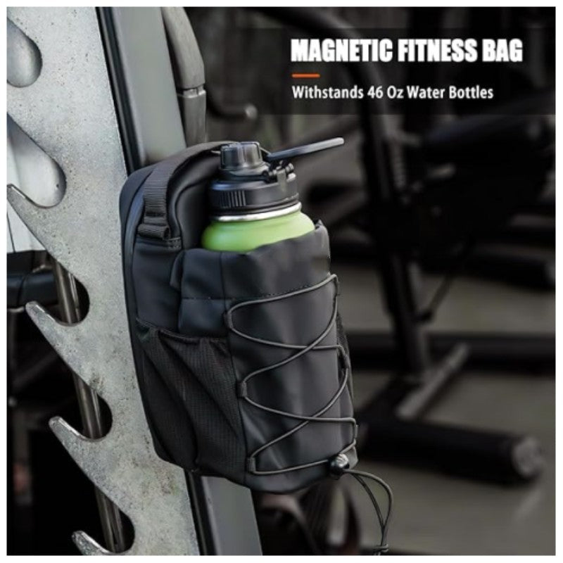 Magnetic Fitness Crossbody Bottle Bag – Gym Sling Water Holder