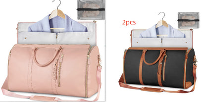 Large Capacity Travel Duffle Bag – Women’s Handbag & Folding Suit Bag
