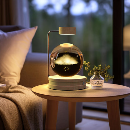Cosmic Dinosaur Crystal Night Light – USB Bedside Lamp Gift
