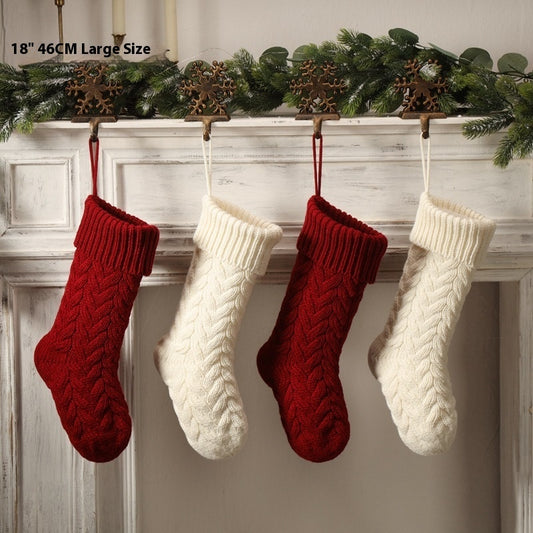Knitted Pendant Gift Bag – Large Decorative Holiday Supplies