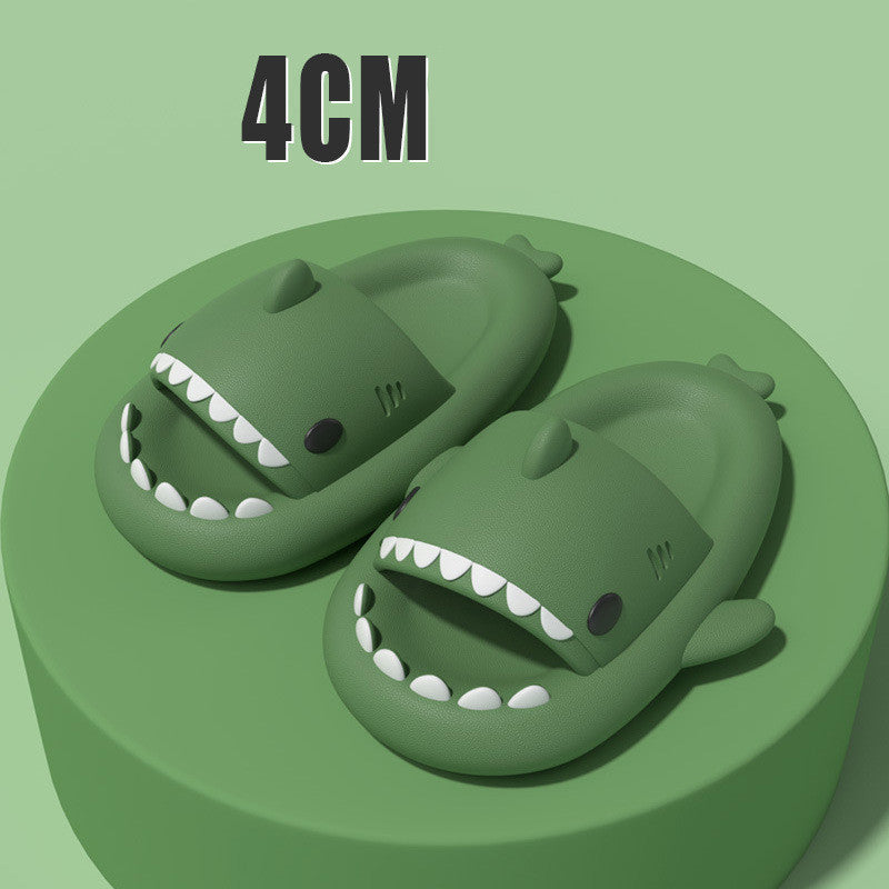 Adult’s Funny Shark Cartoon Slippers – Indoor & Outdoor